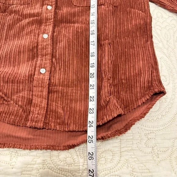 NWT Frank & Eileen Eileen Button-Up Shirt in Toffee, size XS - Picture 7 of 10